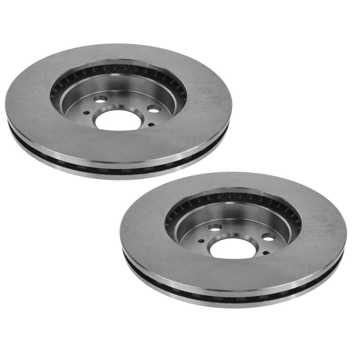 Brake Pad & Rotor Front Semi Metallic Kit For 13 IQ 12-19 Prius C 07-18 Yaris IQ