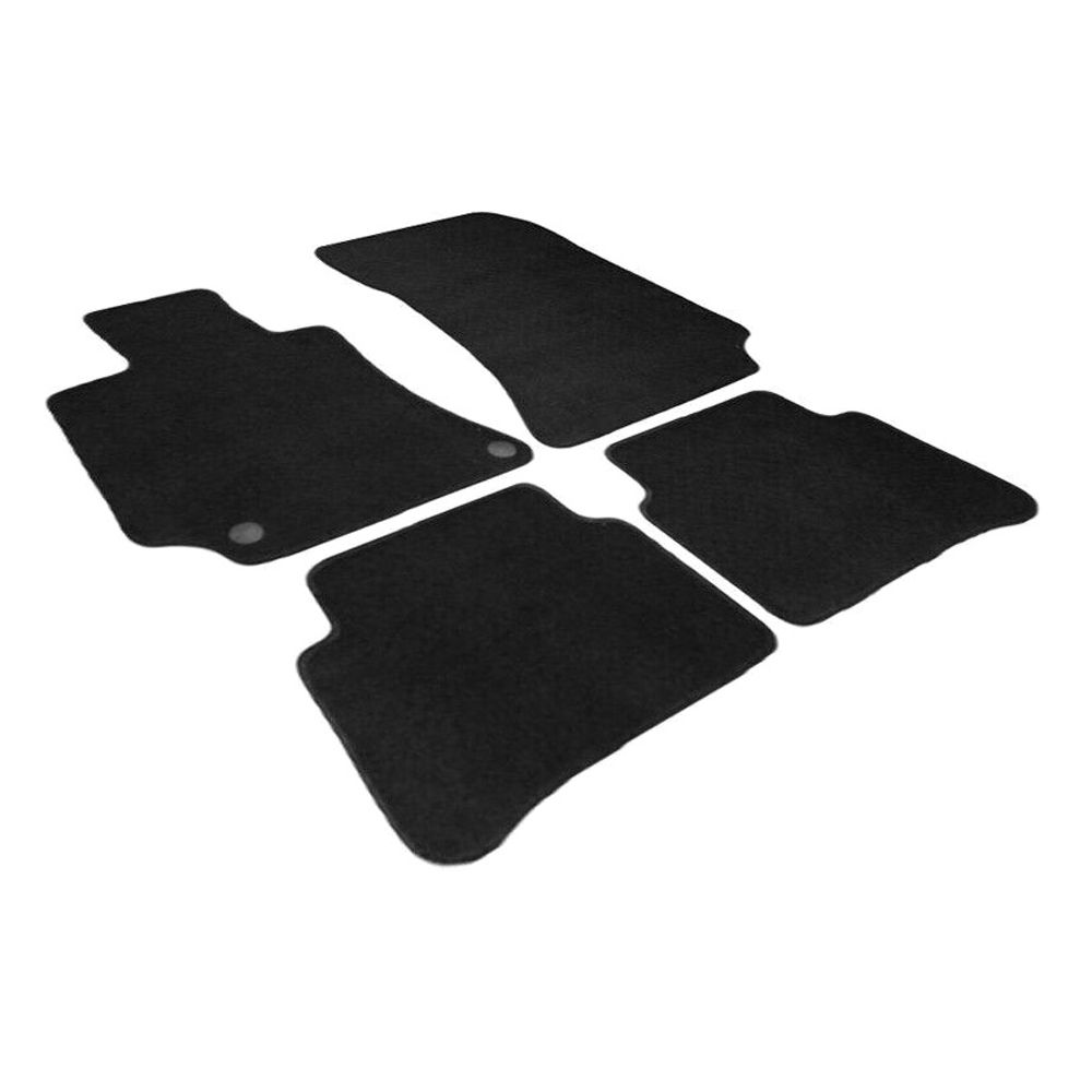 For 2010 E300 Coupe W212 OE Factory Fitment 4PCS Floor Mats Front & Rear Nylon