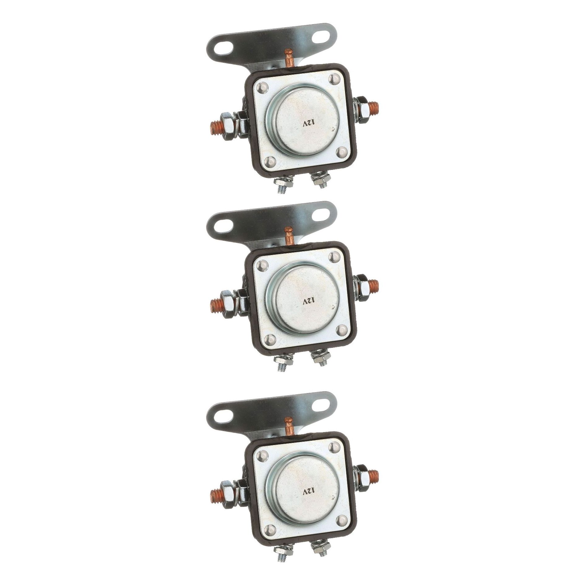 3 Sets Of - For 77-78 Pacer Wagon Jeep 80-83 CJ5 Sport Utility Starter Solenoid-Auto