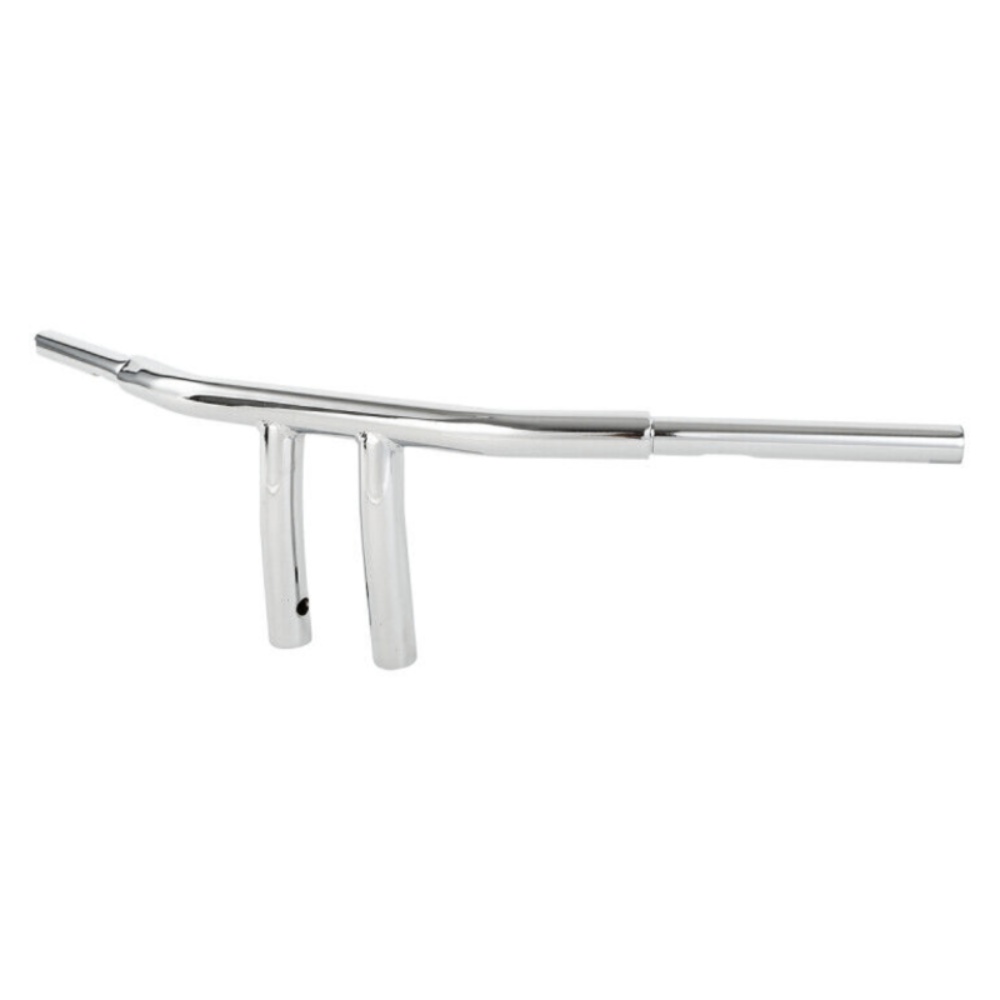 Chrome 1-1/4" Fat 8"Rise T-Bar Handlebar For Harley-Davidson Road Drag Bar