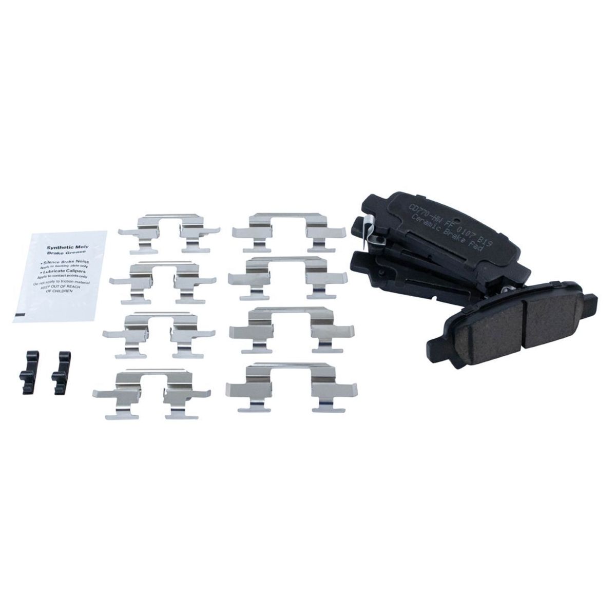 Front & Rear For 2001 Outback Drilled Slotted Rotor & Ceramic Brake Pad Kit