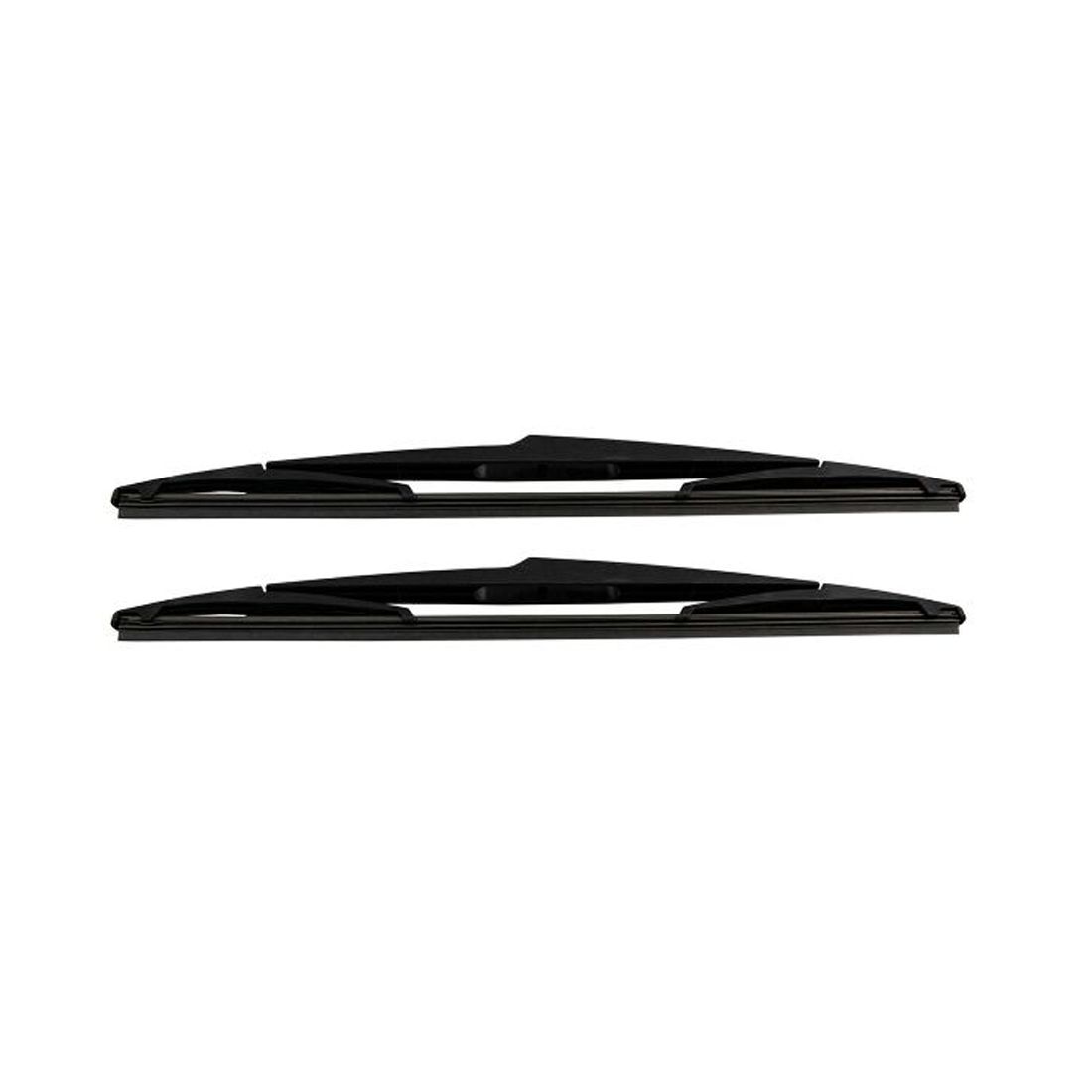 2 Sets Of - 14" Rear Wiper Blade Assembly For Ford Jaguar Lincoln Mazda Nissan Saab