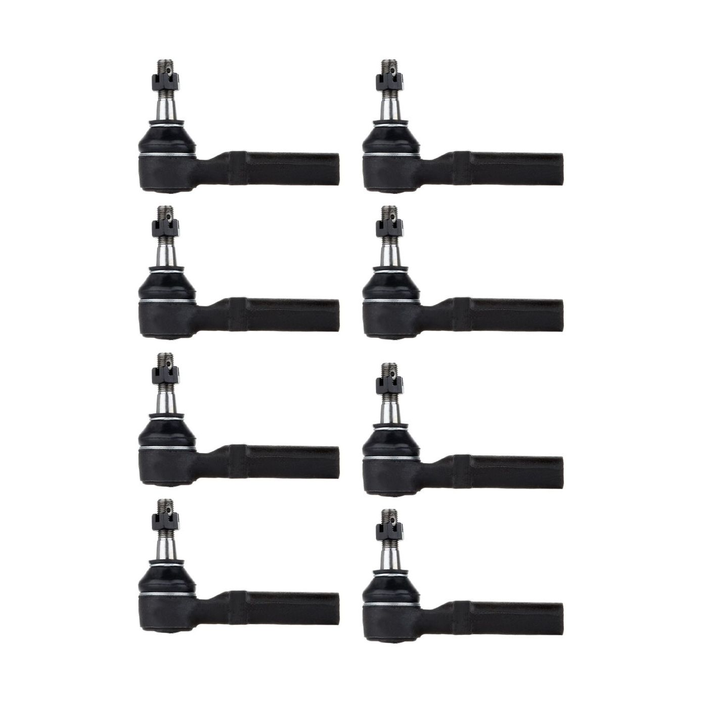 4 Sets Of - For Buick Chevrolet Oldsmobile Pontiac Suspension Outer Tie Rod Ends