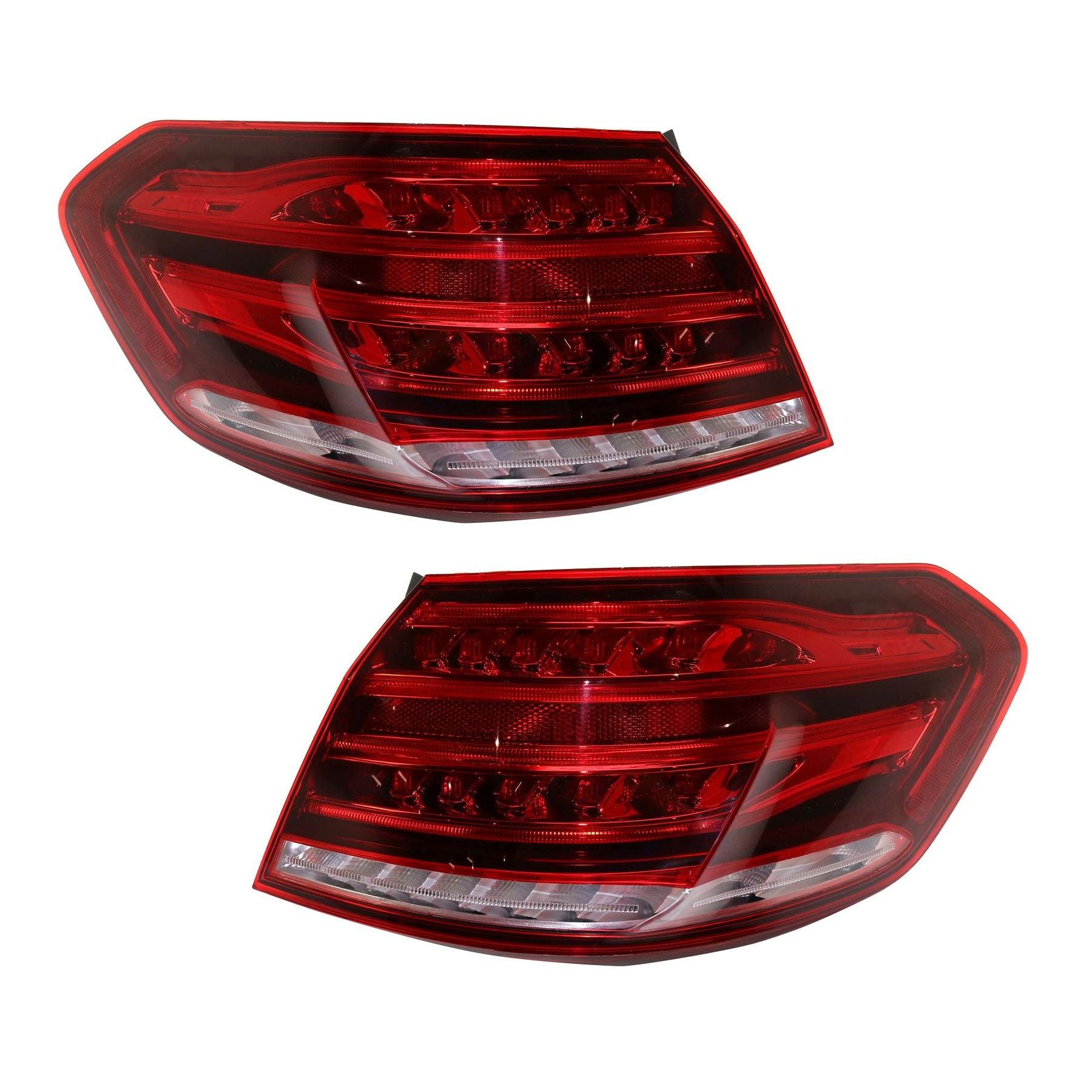 Set Of 2 Tail Lights Taillights Taillamps Brakelights Driver & Passenger Pair