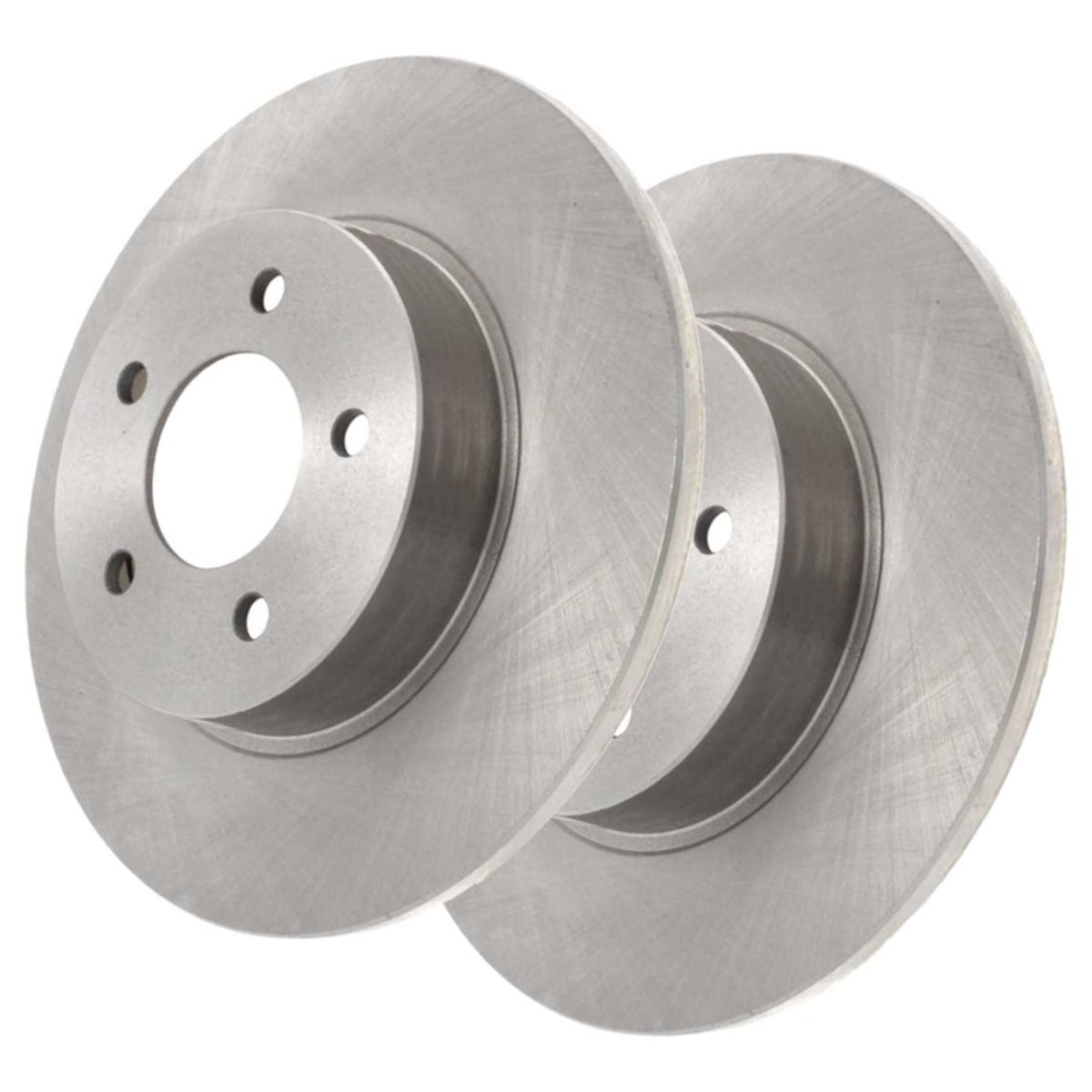 2 Sets Of - For 2013-2015 2016 Ford Escape 2014-2018 Transit Connect Rear Brake Rotor