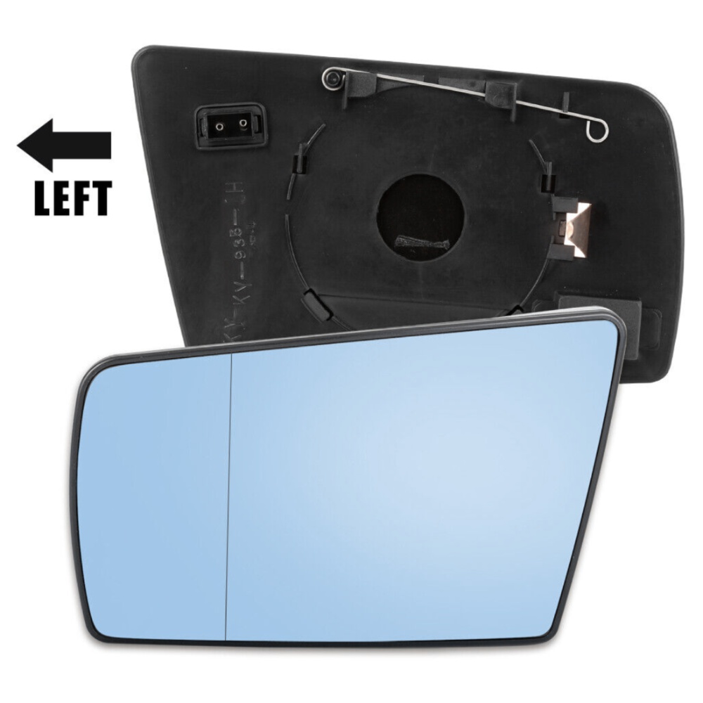 2 Sets Of - Mirror Glass Heated With Backing Plate Driver Side For 1994-2000