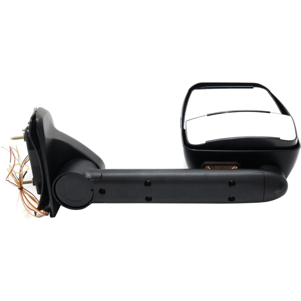 Mirror For 2000-2005 Ford Excursion Pair Paintable With Turn Signal Short Arm