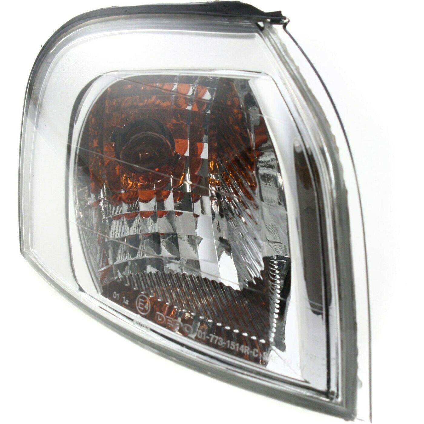 Corner Light For 2004-2006 Volvo S80 Sedan W/ Chrome Trim Passenger Side W/ Bulb