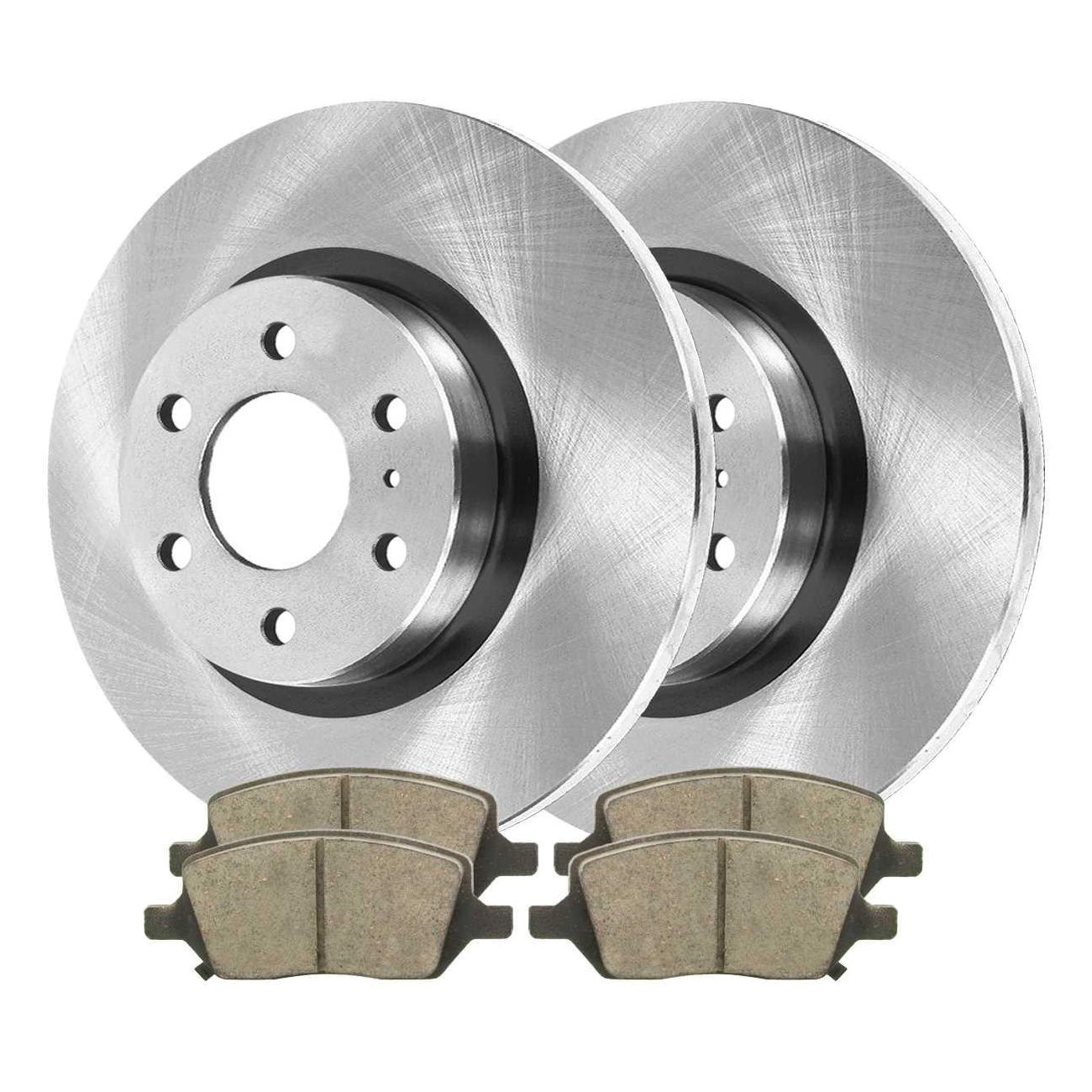 For 2006-2009 Montana Uplander 2006 2007 Terraza Rear Rotors And Ceramic Pads
