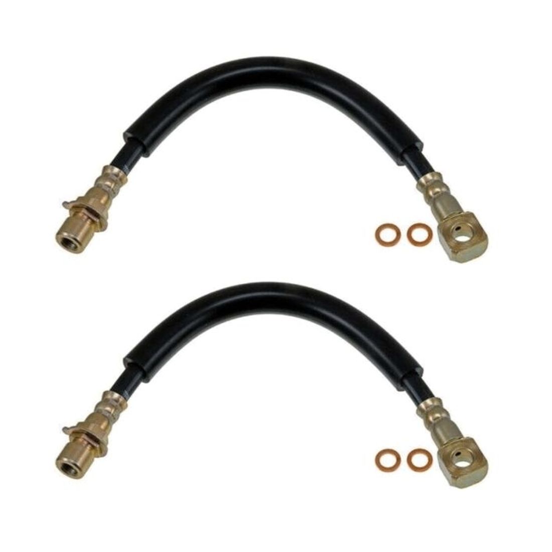 2 Sets Of - Brake Line Front Driver Or Passenger Side For Chevrolet GMC Isuzu Right