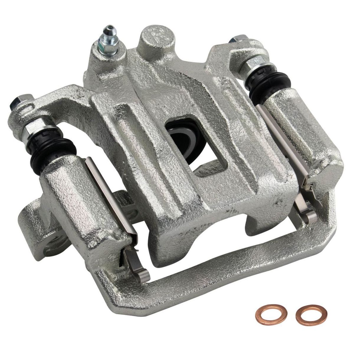 For 2006-2007 Xterra SE Sport Utility Rear Brake Calipers Ceramic Pads & Rotors