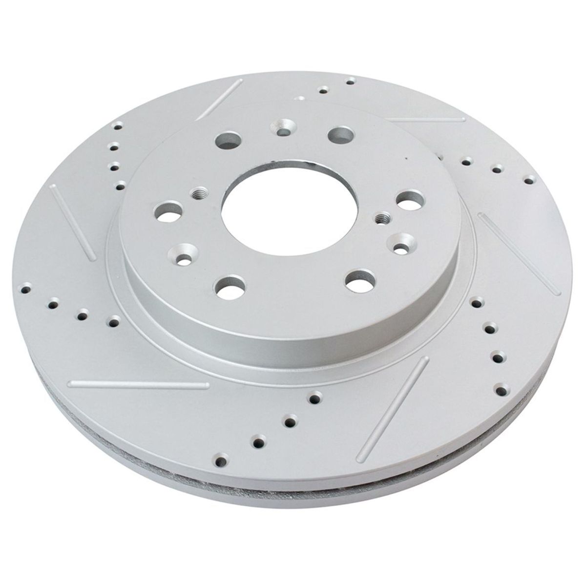 Front Performance Brake Rotor Ceramic Pad & Wheel Bearing Kit