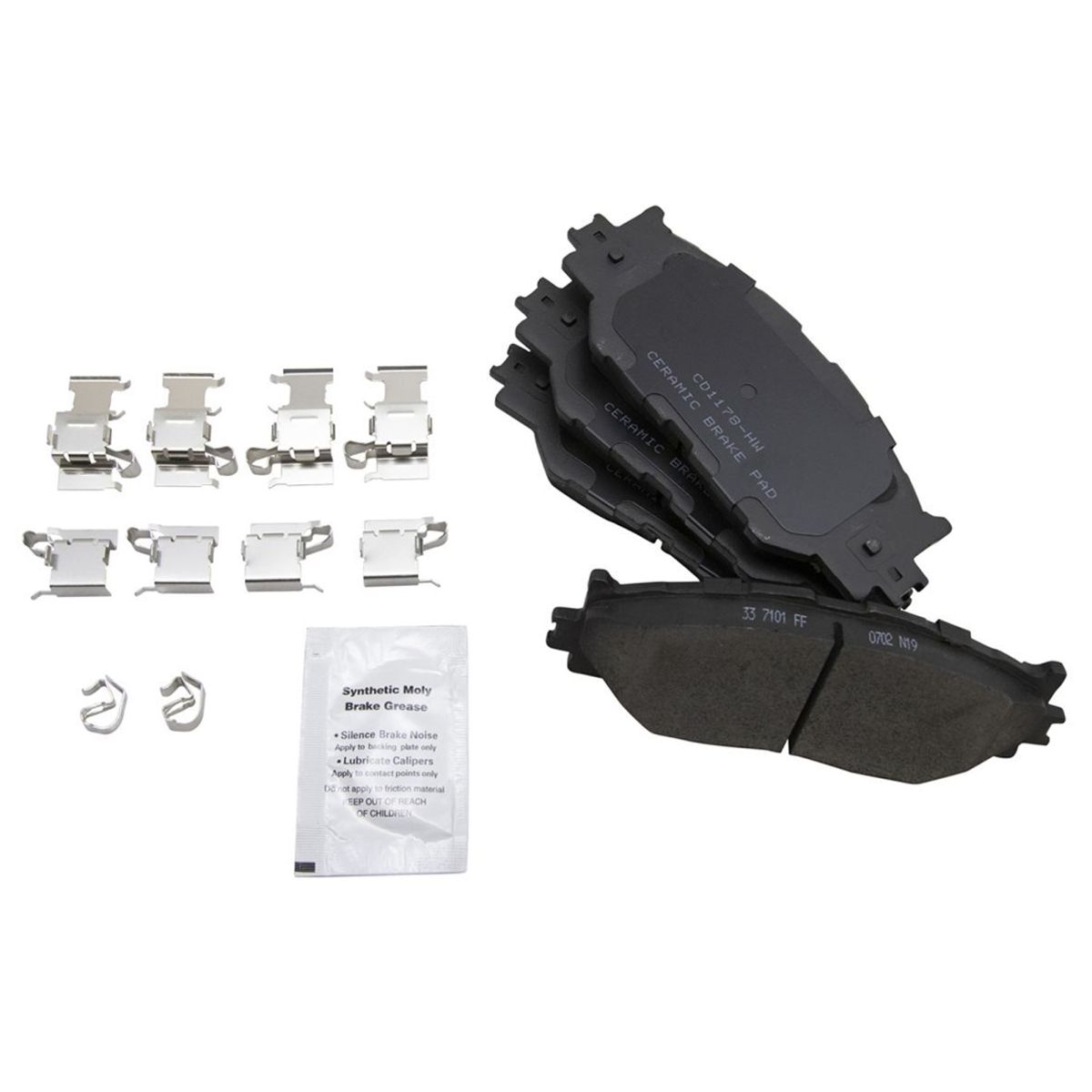Front & Rear Performance Brake Rotor Drilled Slotted & Ceramic Pad Kit