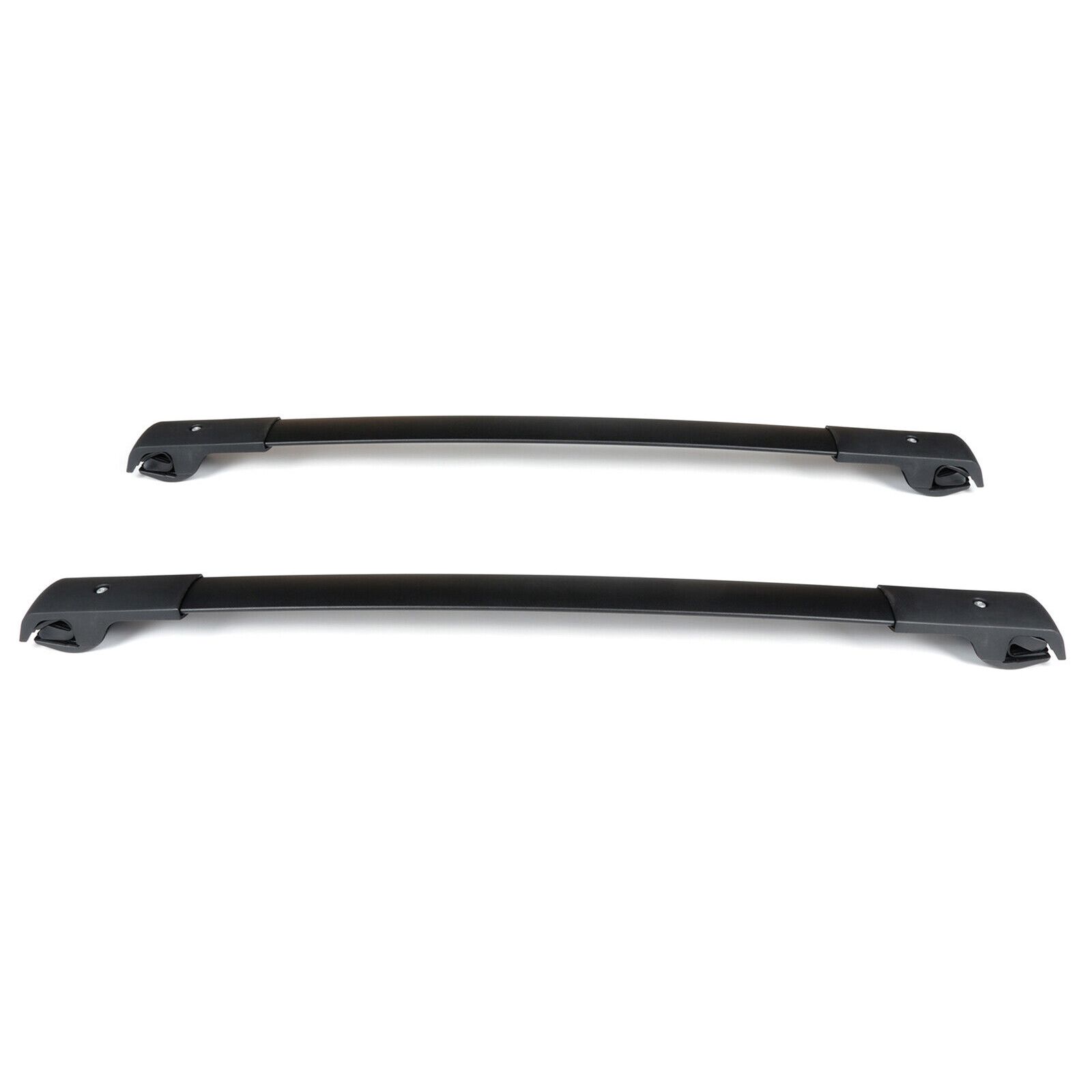 For 2009 Subaru Forester XT Roof Rack Cross Bars Black Luggage Aluminum Rails