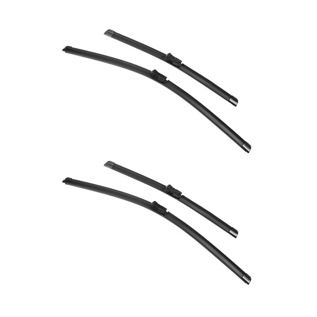 2 Sets Of - Front Windshield Wiper Blades For Buick Chevrolet Fiat Nissan 26" + 14"