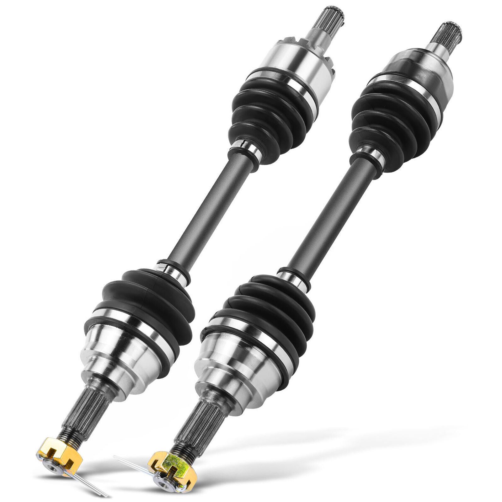 2x Front Left & Right CV Axle Assembly For Kawasaki Brute Force 650 Prairie 360