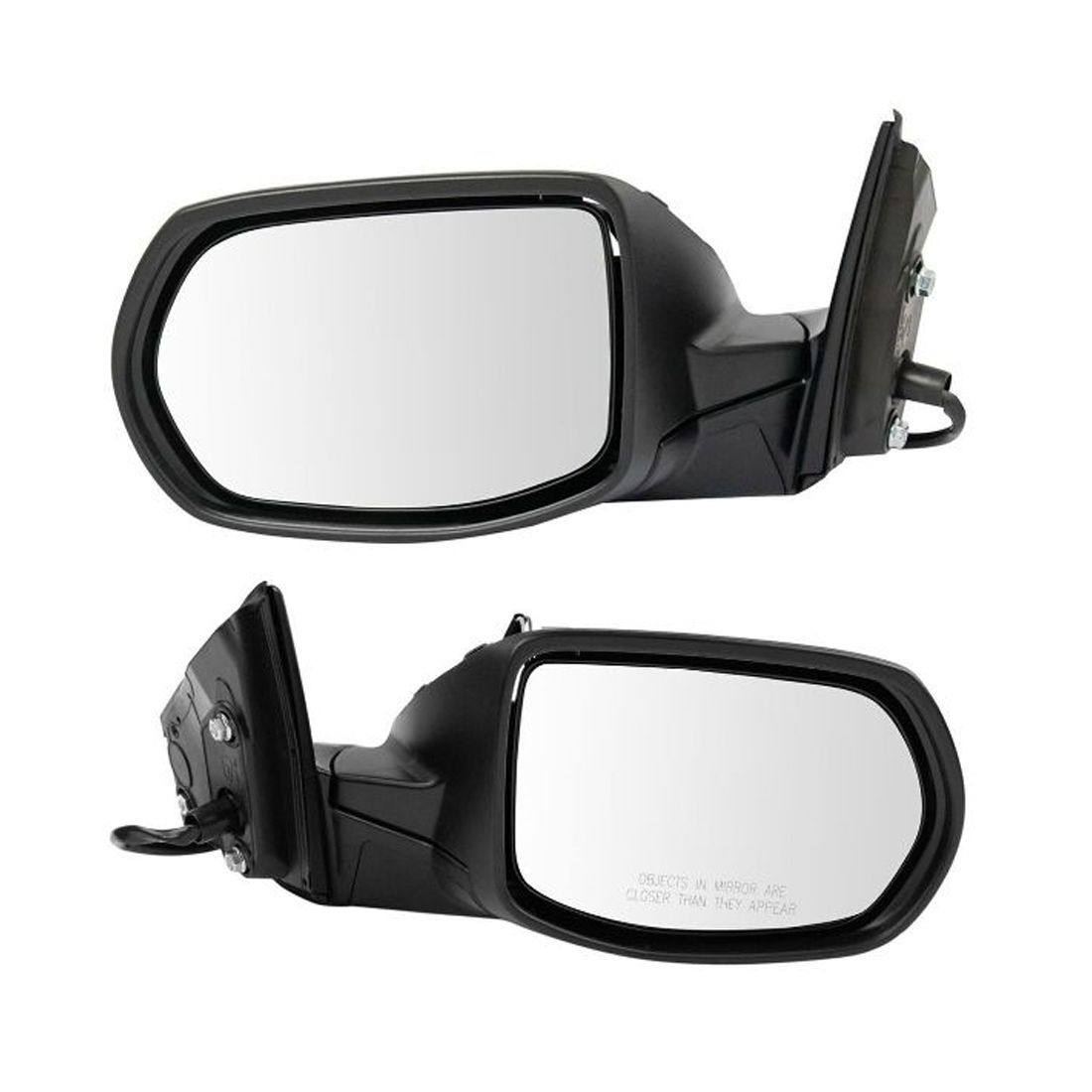 2pcs LH&RH For 17-22 CR-V Sport Utility Mirror Power Textured Black