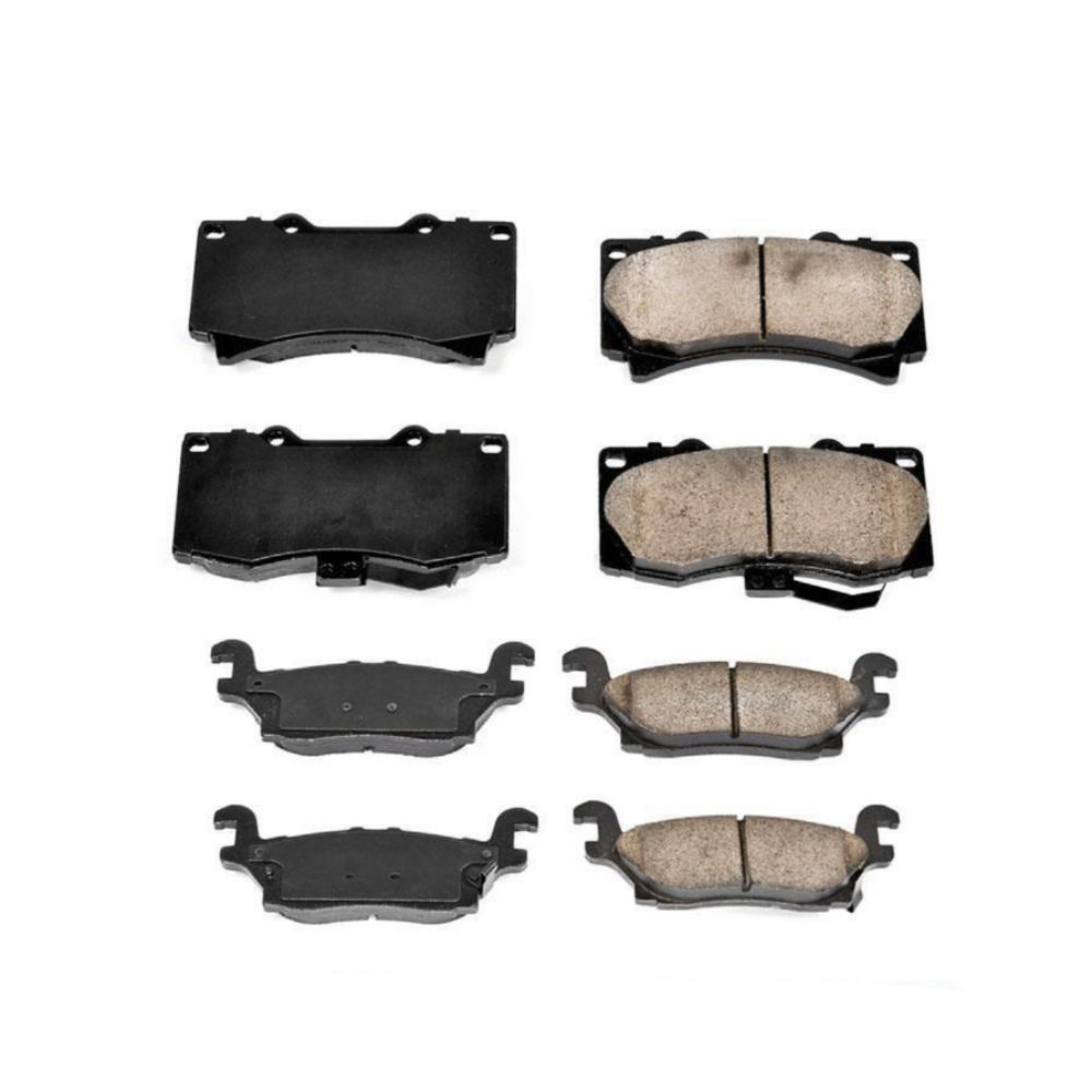 Brand Front & Rear Ceramic Brake Pads For Hummer 2006-2010 H3 2009-2010 H3T
