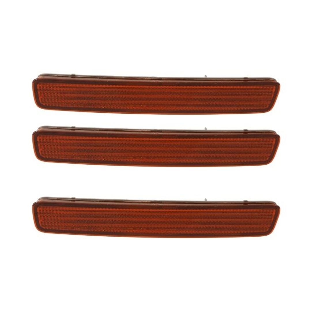3 Sets Of - For Scion Toyota Bumper Face Bar Reflector Rear Driver Left Side Left