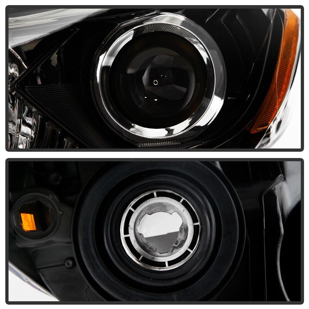 For 16-18 Altima SL Black Bezel W/o Led Halogen Headlight Headlamp Driver Side