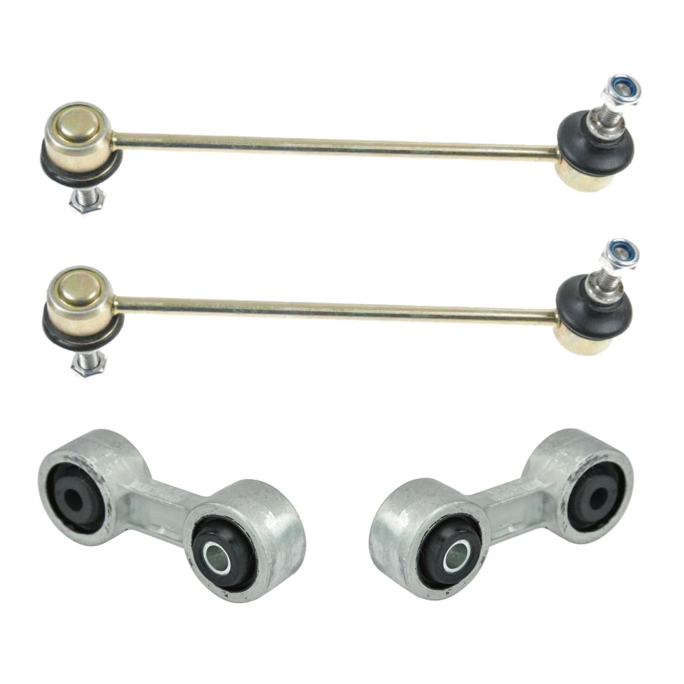 For BMW 1989-1995 525i Base Front & Rear Suspension Sway Bar End Kit Set Of 4