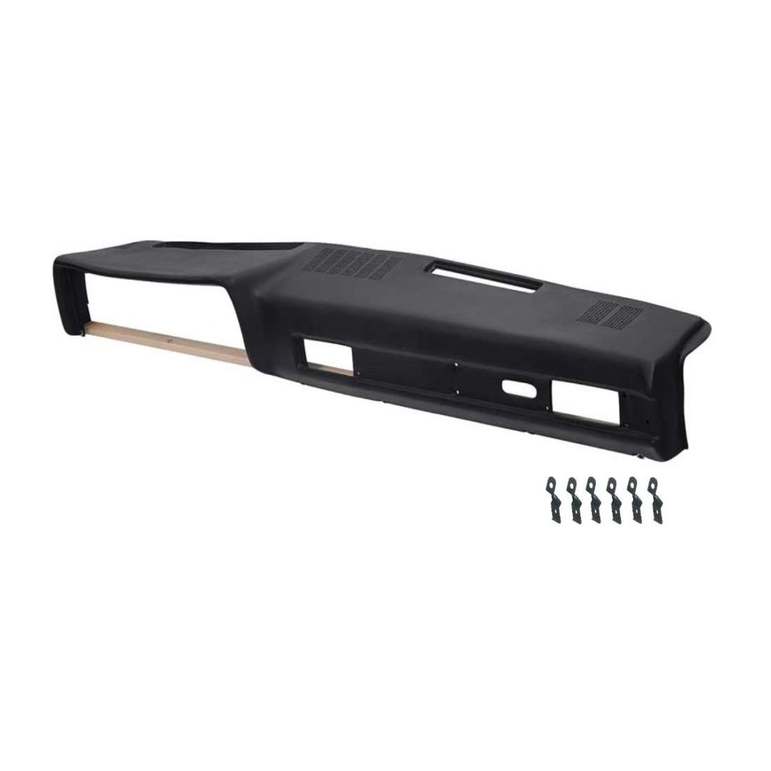 Black Urethane For 1981-1986 Chevrolet C10 Suburban Sport Utility Pad Trucks
