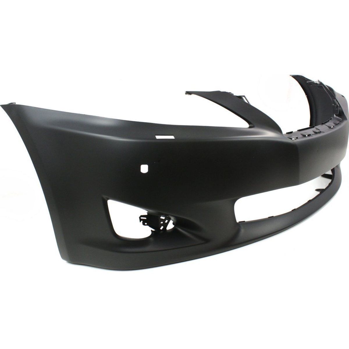 Front Bumper Cover For 2009-2010 Lexus IS250 Base Sedan W/fog Lamp Holes
