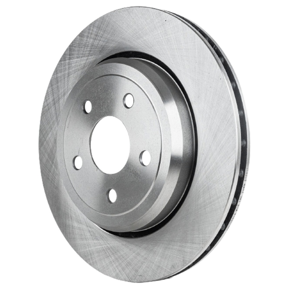 Brake Disc Brake Pad For Dodge 17-20 Durango Rear Solid 2-Wheel Set