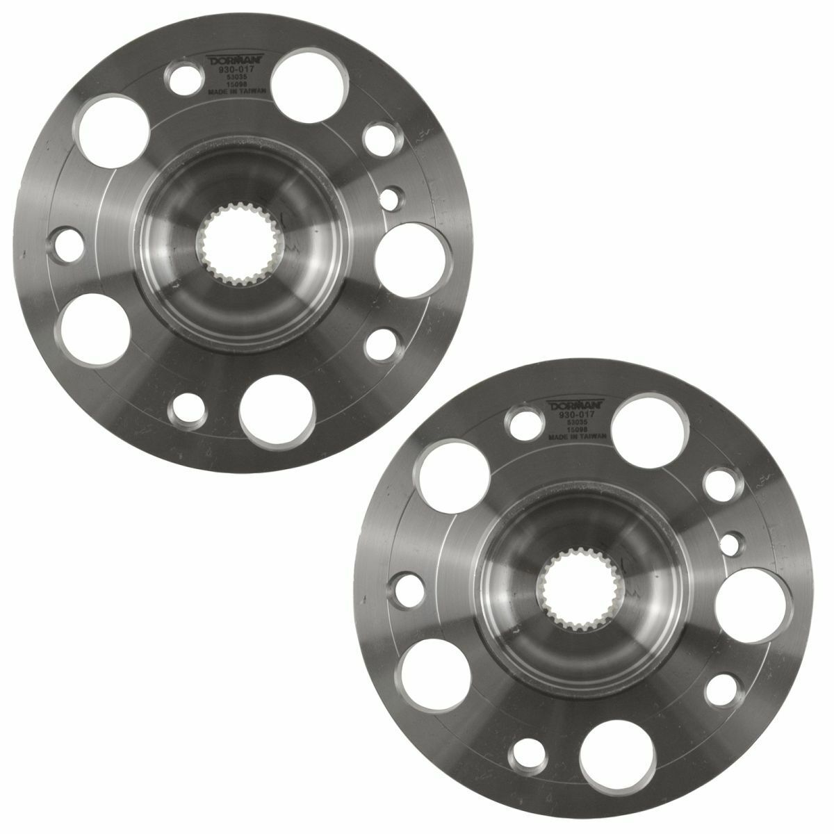 Rear Wheel Hub Left Driver Right Passenger Pair For Mercedes-Benz