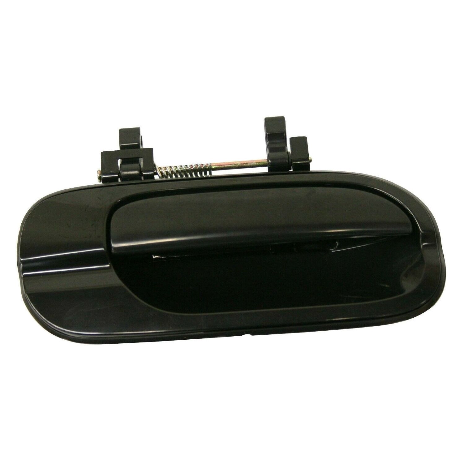 Exterior Door Handle For 2000-2006 Nissan Sentra Rear Right Smooth Black Plastic