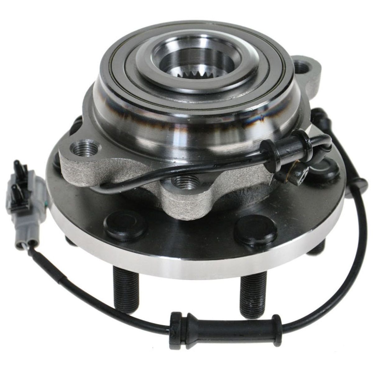 For 05-15 Xterra S Front CV Axle Shafts & Wheel Hub Bearing Assemblies Set Of 4