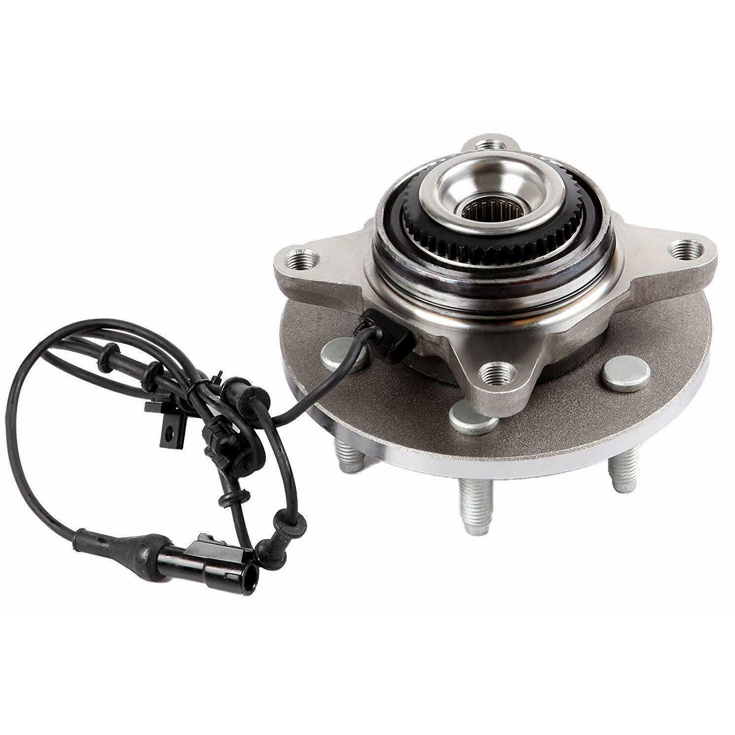 Pair 4WD Front Wheel Hub Bearings F150 Expedition Lincoln Mark LT 6-Lug