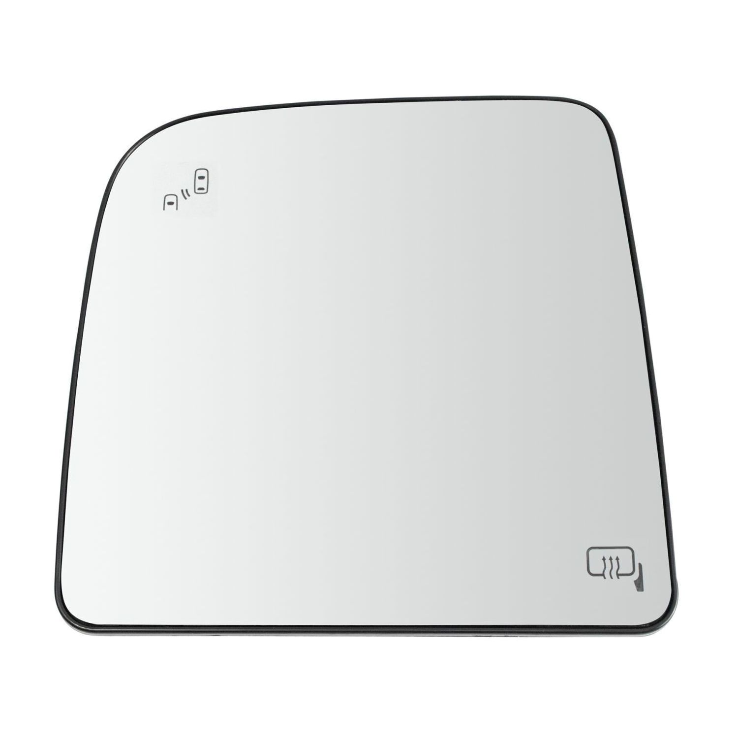 Towing Mirror Glass Heated Blind Spot Left Side For Nissan Titan Nissan Titan XD