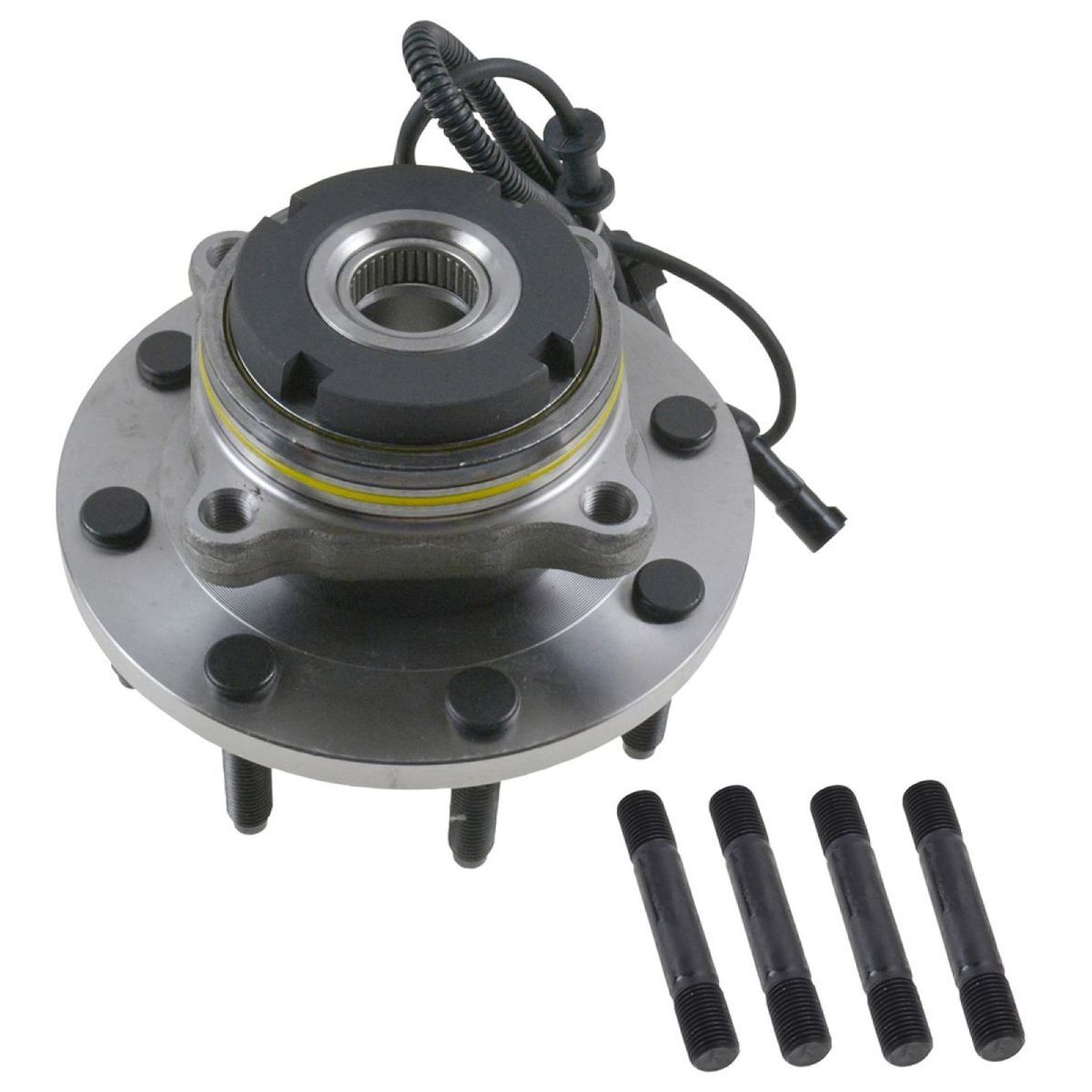 Piece Steering Suspension Kit Upper Lower Ball Joints Wheel Hub Assemblies
