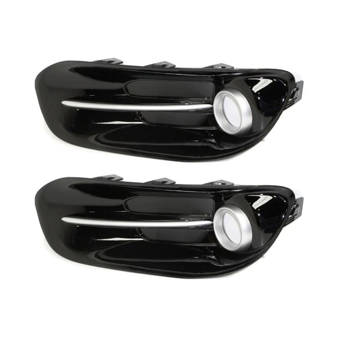 2 Sets Of - Fog Light Trim Driving Lamp Passenger Right Side Right Hand For Dodge