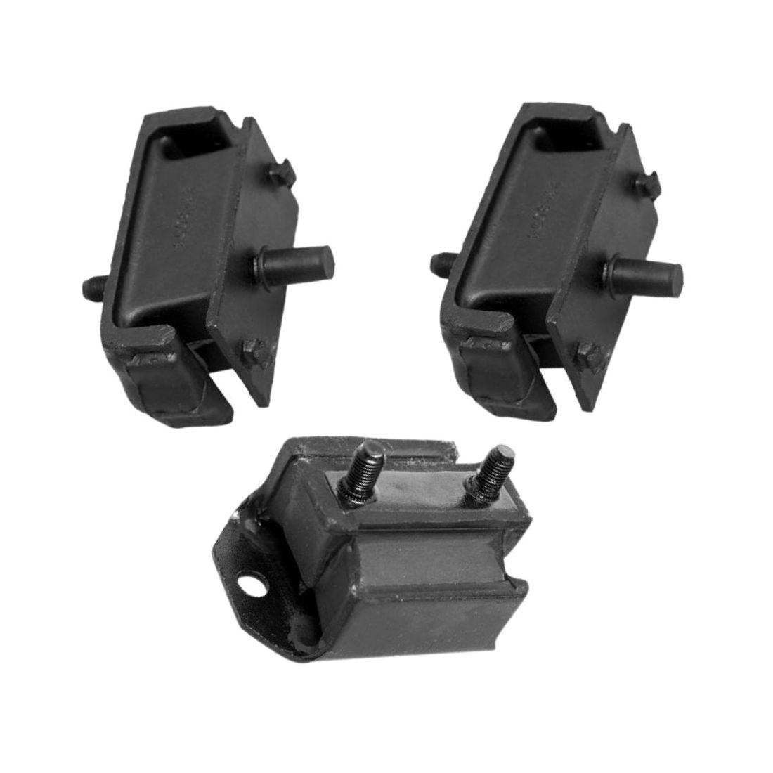 Eng Motor & Trans Mount Set 3PCS For 86-87 B2000 Extended Cab Pickup 2.0L/2.2L