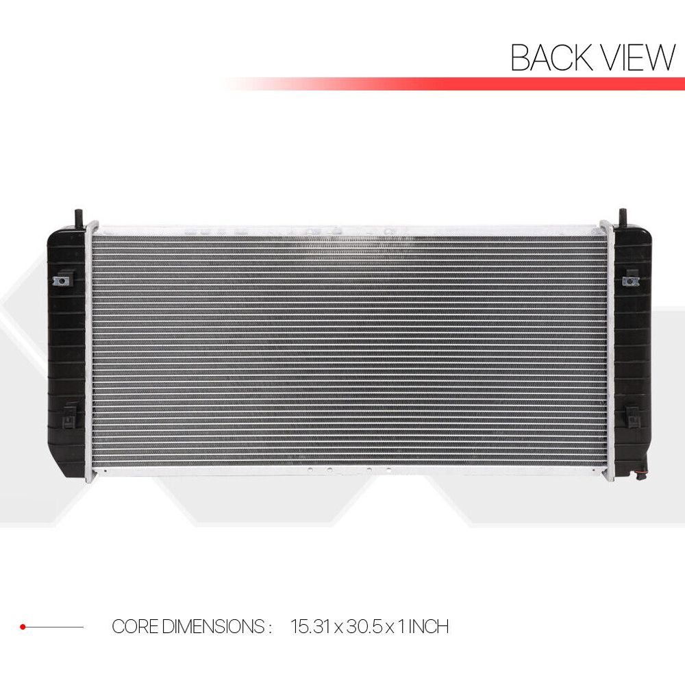 Fits 2001-2005 Deville 4.6/Aurora 4.0 AT Aluminum Factory Replacement Radiator