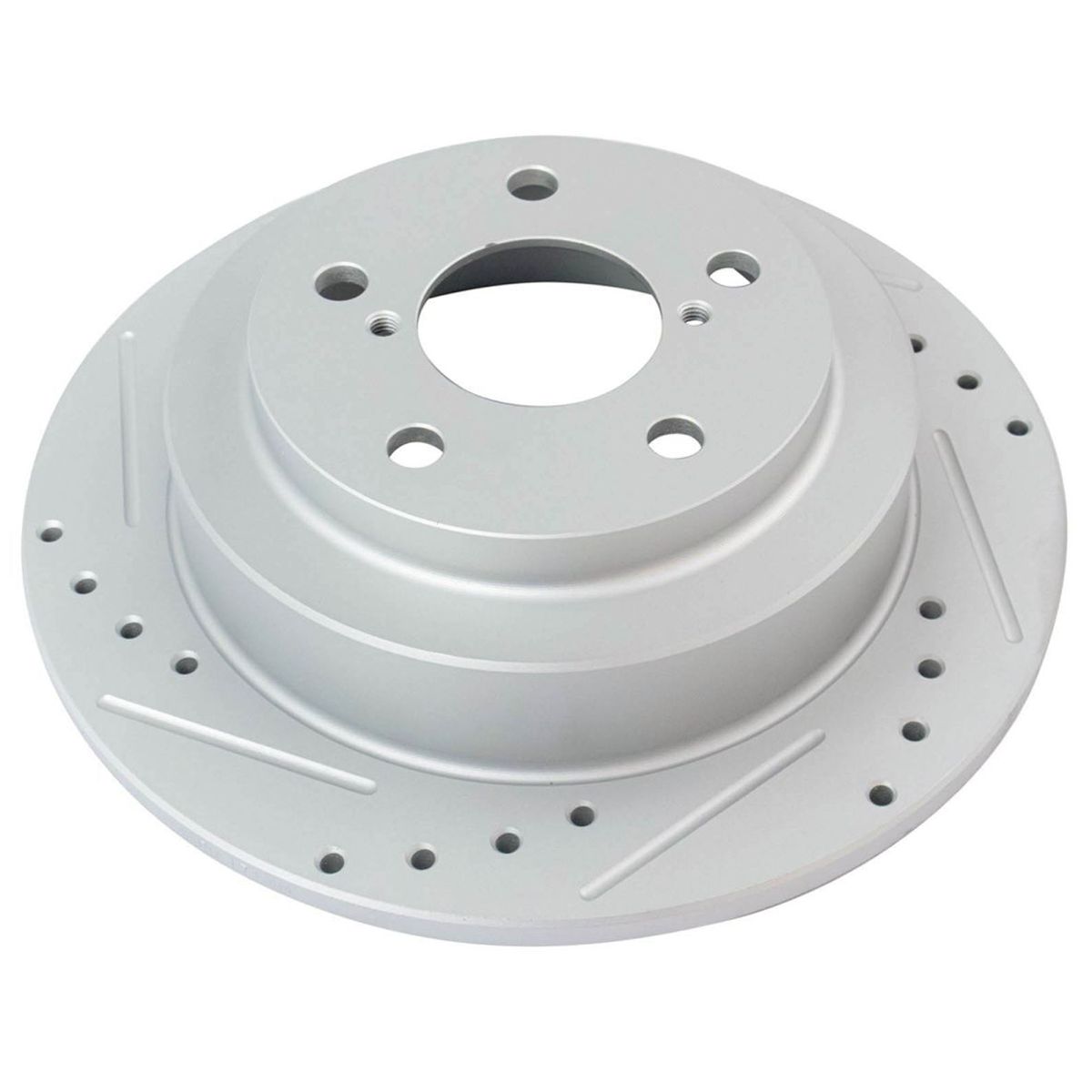 Front & Rear Performance Drilled Slotted Rotor & Ceramic Brake Pad Kit
