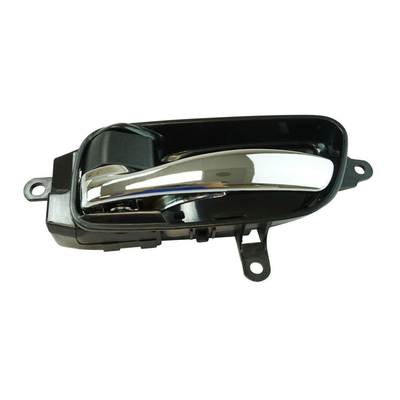 Inside Interior Door Handle Black & Chrome Driver Side LH For Nissan