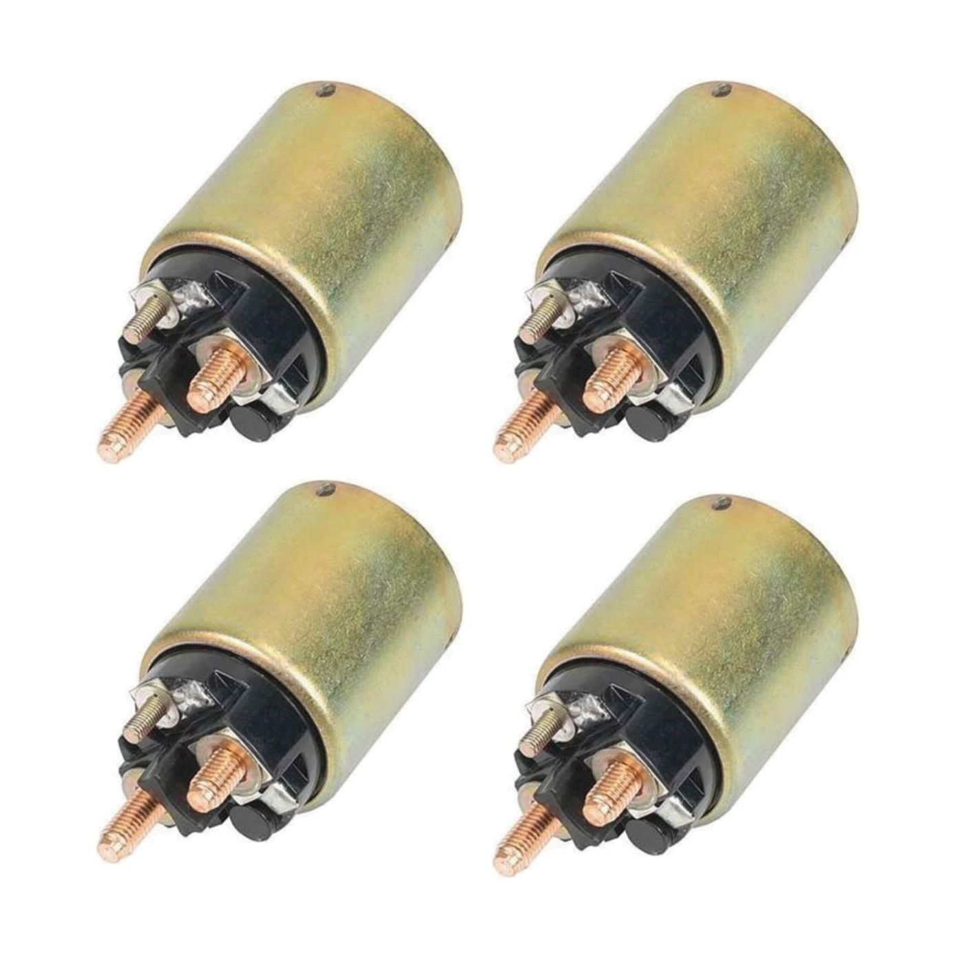 4 Sets Of - 12V STARTER SOLENOID For Buick Chevy GMC Isuzu Olds Pontiac 3.1L
