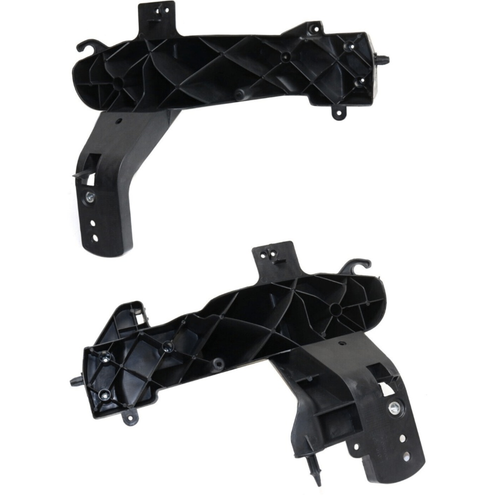 Set Of 2 Headlight Brackets Head Light Lamp Headlamp Housing Left & Right Pair