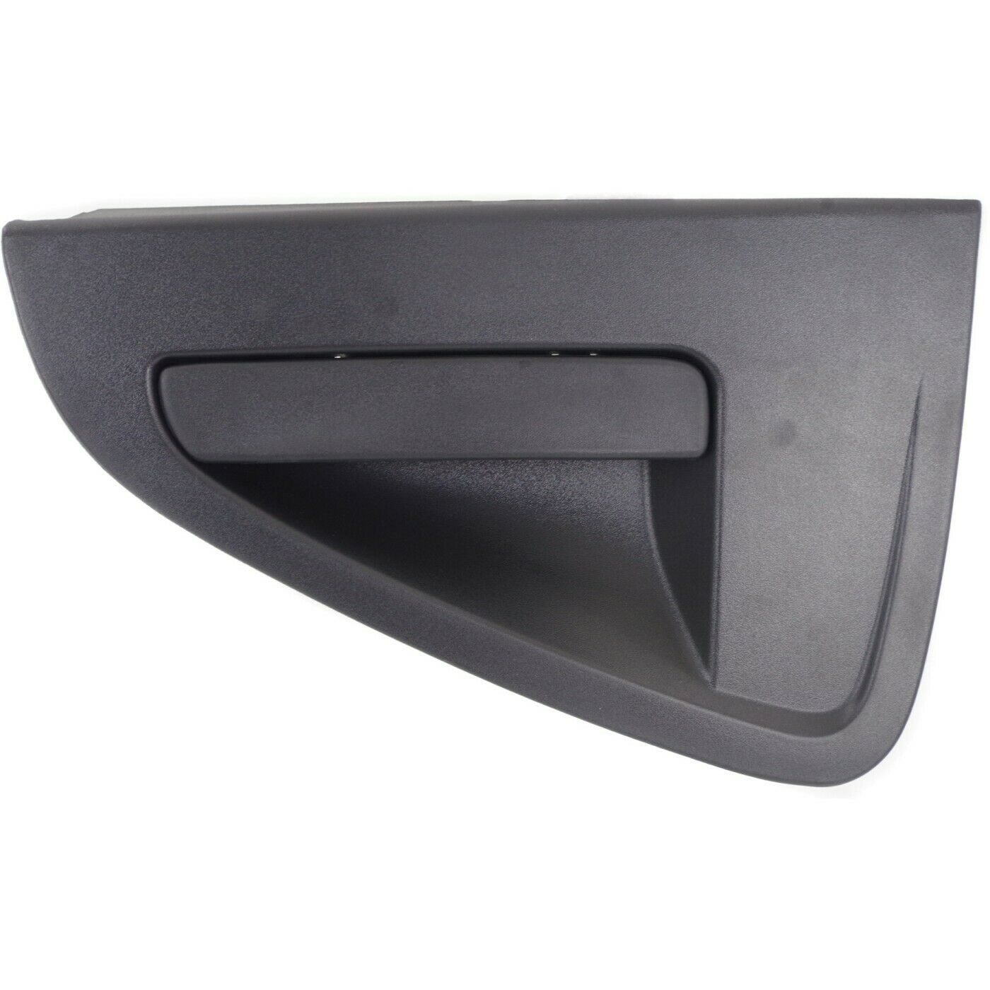 Exterior Door Handle For 2013-2015 Chevrolet Spark Set Of 2 Rear Black Plastic