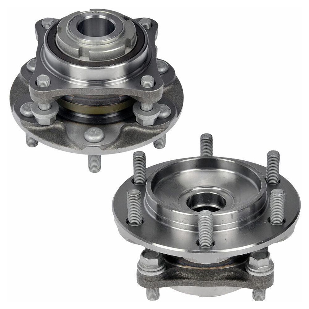 Front Wheel Bearing Hub Pair For 2007-2014 Toyota FJ Cruiser 2WD 2005-2015