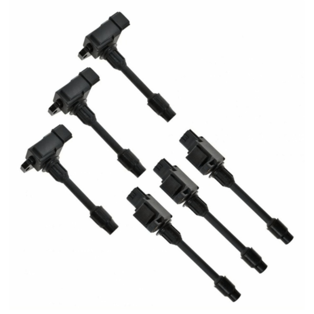Ignition Coil Full Set Kit 6-pc For INFINITI 00 I30 Sedan Nissan 00 Maxima Sedan