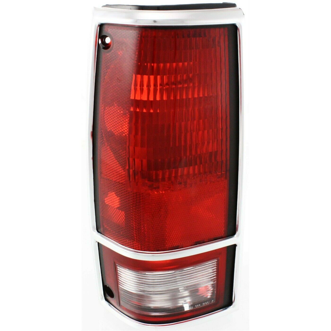 Pair Tail Light For 1982-1993 S10 1982-1990 S15 1991-1993 Sonoma Chrome Trim
