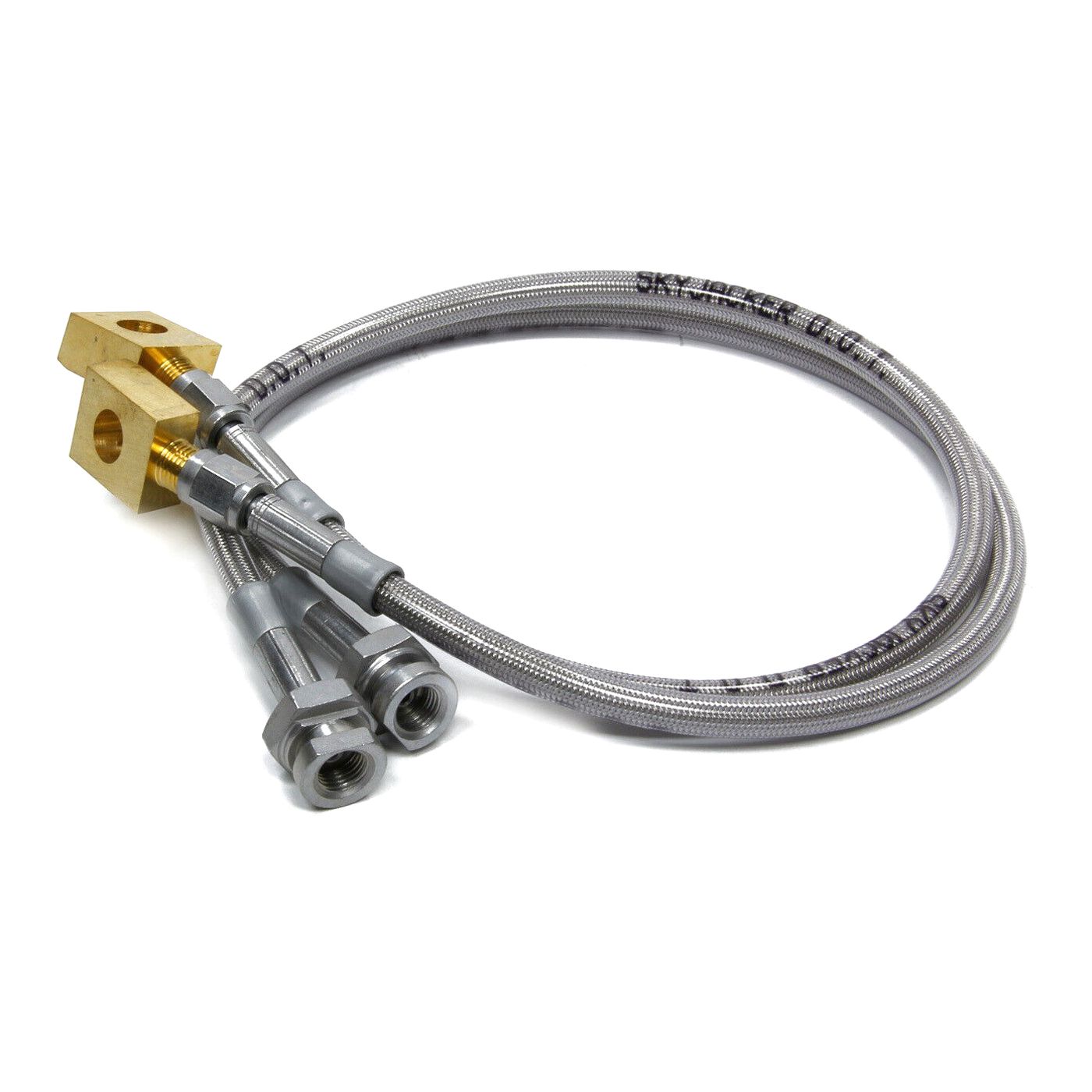 Front Brake Lines 97 For 1988-1992 K1500 Scottsdale Extended Cab Pickup IFS