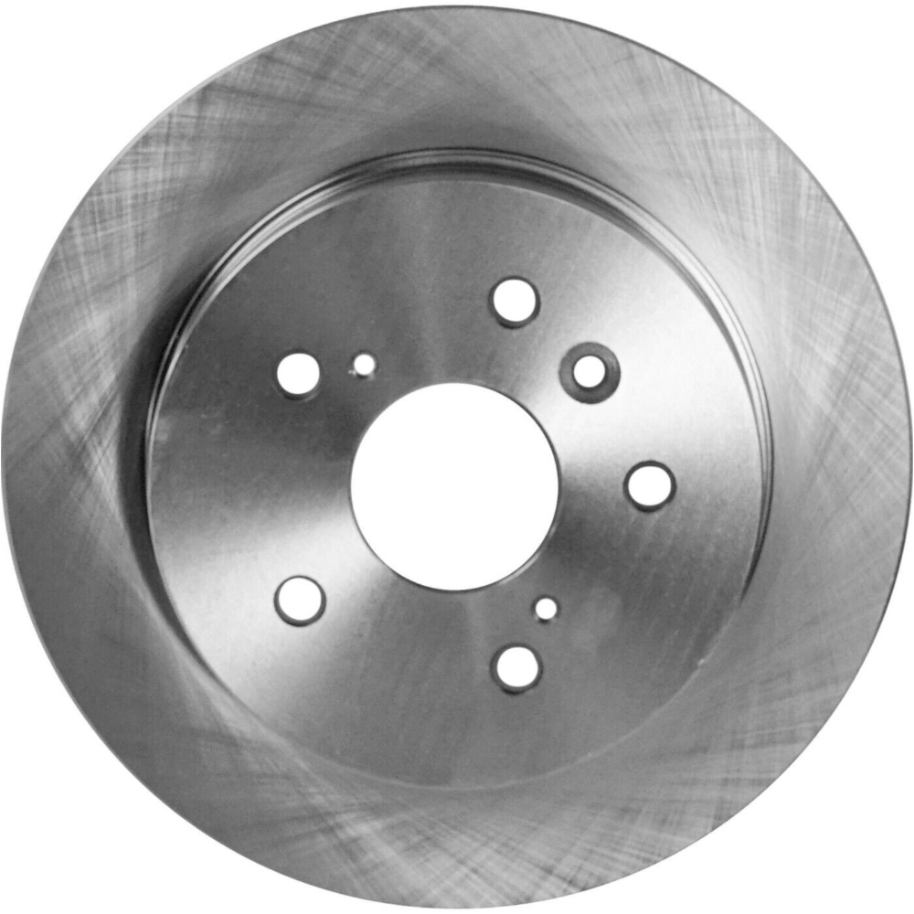 Brake Rotor Brake Pad Kit For Avalon Camry ES350 Rear Solid 2-Wheel Set FWD
