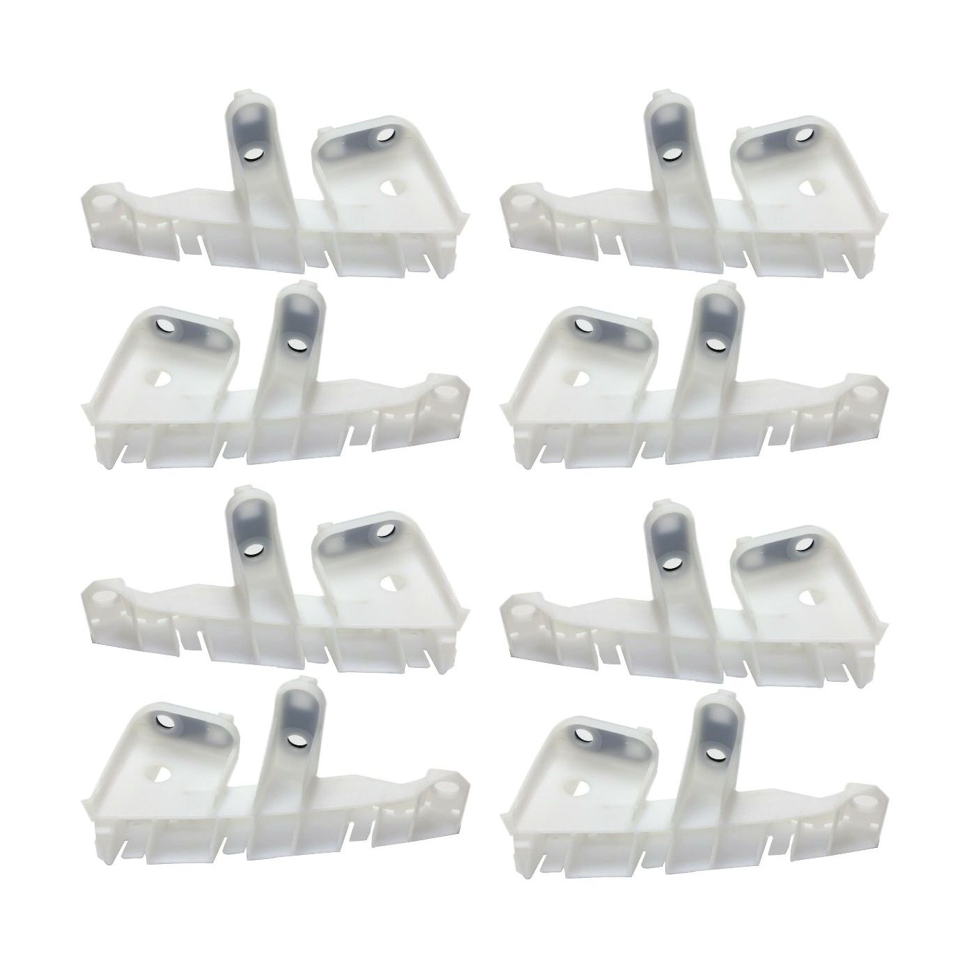 8 PCS - Bumper Bracket For Crosstrek Impreza XV Crosstrek Set Rear LH And RH Upper