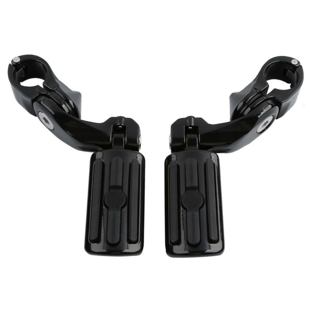 1.25" 1 1/4" Highway Foot Pegs For Harley-Davidson Honda Kawasaki Road US