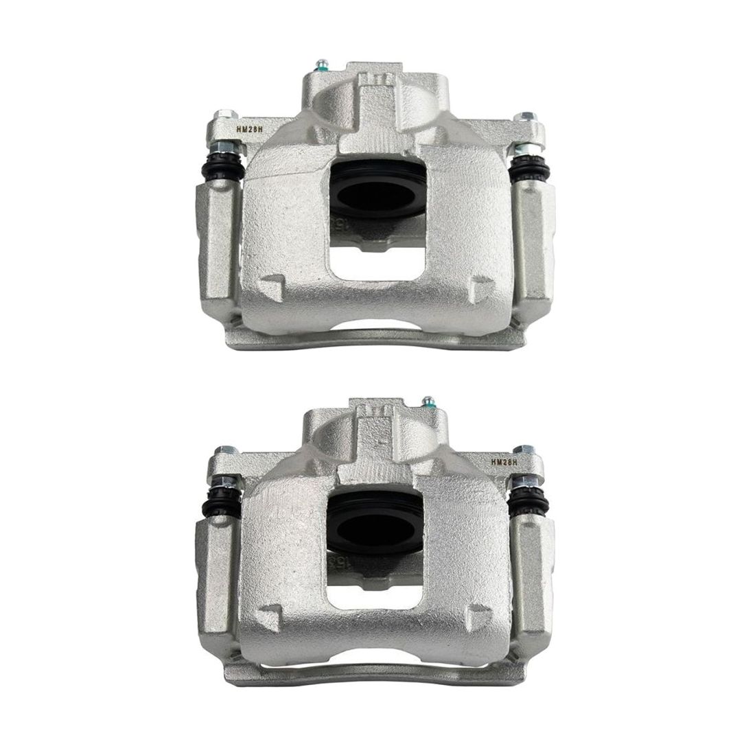 For 10-13 Journey Crew Front Disc Brake Caliper With Bracket & Hardware Pair
